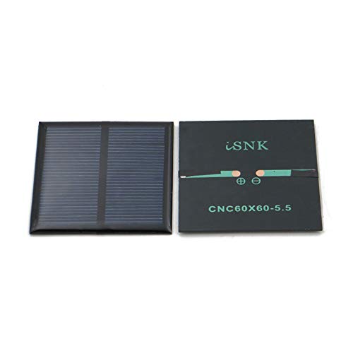 Treedix  Polysilicon Solar Panel Glue Solar Cell Battery Charger DIY Solar Product Mini Small Solar Panel Module Kit Polycrystalline Silicon