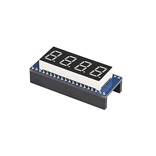 Treedix Compatible with Raspberry Pi Pico 4-Digit 8-Segment Digital Tube Expansion Board