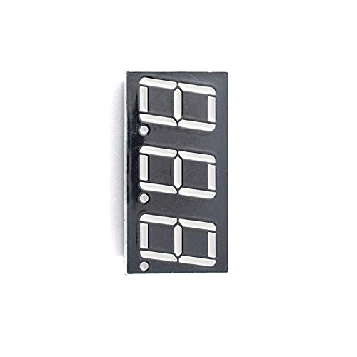 Treedix 0.56" 3-Digit 7-Segment Display Common Cathode 3-Digit LED Display Digital Tube