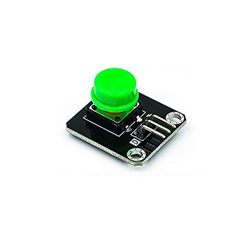 Treedix 6PCS Button Module Touch Switch Button 24x31mm Color with Red Blue Black Green Yellow White Compatible with UNO R3