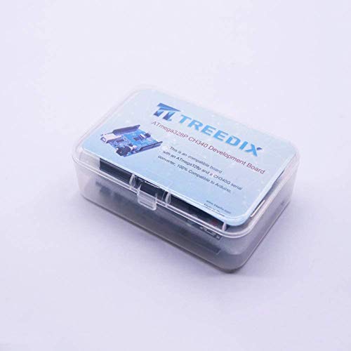 Treedix 2pcs ATmega328P CH340 Development Board Compatible with Arduino UNO R3 Board Kit for Starter