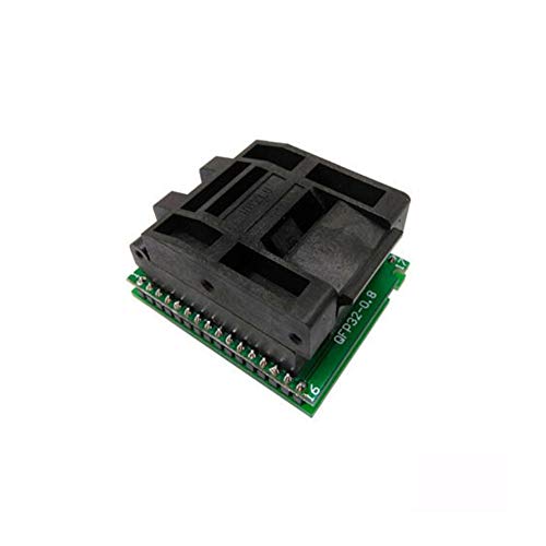 Treedix Programmer Adapter Socket Converter Module TQFP32/LQFP32/QFP32 to DIP32 Compatible with AVR Series