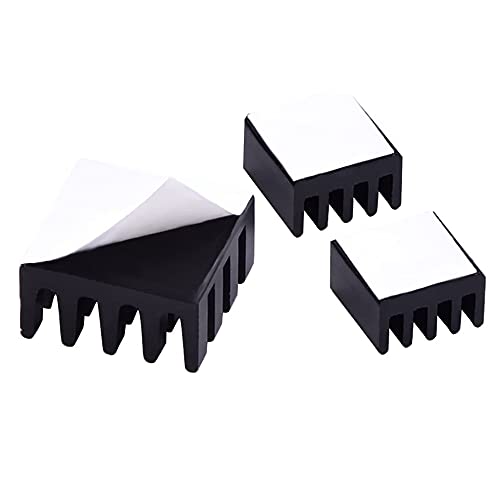 Treedix 16pcs Aluminum Heatsink Cooler Cooling Kit Compatible with Raspberry Pi 4
