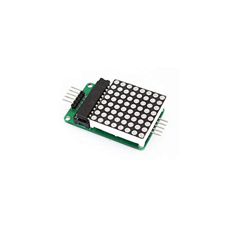 Treedix MAX7219 Dot Matrix Module 4 in 1 Display Compatible with Arduino Microcontroller with 5Pin Line