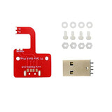 Treedix Compatible with Raspberry Pi Zero V1.3/Zero W/WH USB-Micro to USB-A Adapter Pi USB Adapter Plug into Computer USB Port Power Supply and USB OTG Available