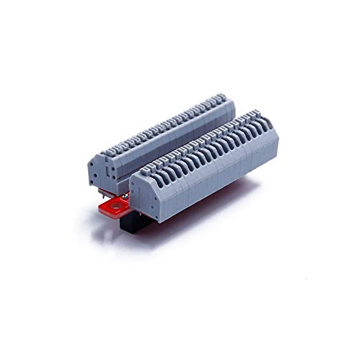 Treedix Mini 40pin Pinout GPIO Spring Terminal Block Breakout Expansion Solderless Board Module Compatible with Raspberry Pi