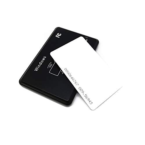 Treedix 100PCS ID Card Proximity Support ID Smart Card 125khz 0.8mm Thick Entry Access Control System,Key Card,Membership Card