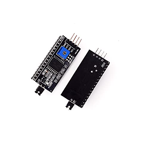 Treedix 2PCS IIC/I2C/Interface LCD1602 LCD Screen Adapter Board IIC Serial Interface Adapter Compatible with Arduino Robort