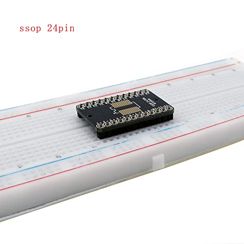 Treedix SSOP 0.65MM/SOP 1.27MM to DIP Adapter PCB Proto Board SMD to DIP Adapter SMD Converter Breakout Board