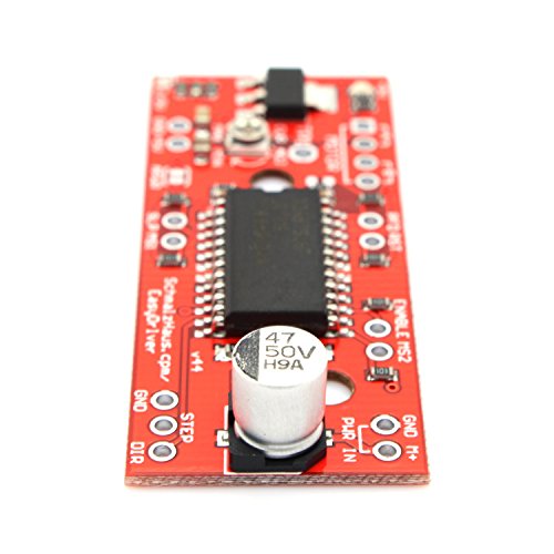 Treedix EasyDriver Shield Stepper Motor Driver with Single Row Pin Headers Compatible with Arduino