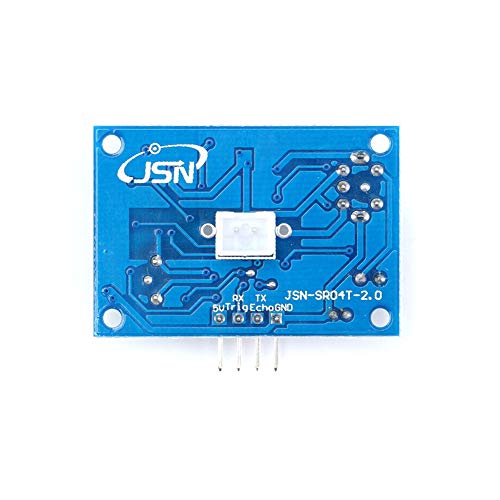 Treedix 2 pcs JSN-SR04T Ultrasonic Module Sensor Distance Measuring with Waterproof Probe Compatible with Arduino