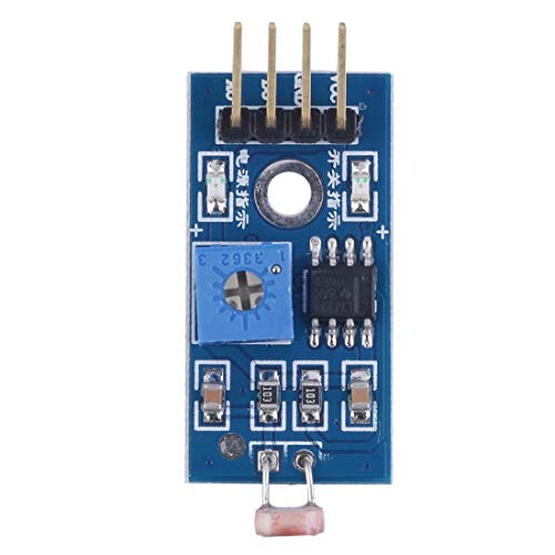 Treedix 10pcs LM393 Photosensitive Resistance Light Sensor Relay Module Compatible with Arduino
