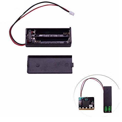 Treedix 6Pcs 2AAA Battery Holder with Switch, 2X 1.5V AAA Battery Holder Case with Wire Leads and ON/Off Switch
