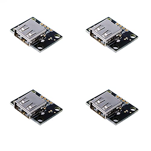 Treedix USB Type-C Type-A  Micro USB Mini USB Breakout Board Serial Basic Breakout Female Connector Type PCB Converter Board