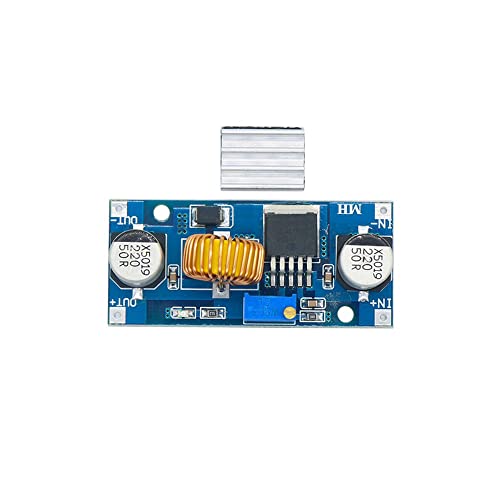 Treedix 2pcs DC-DC XL4015 Adjustable Buck Converter Step Down Power Supply Voltage Regulator Power Module 4~38V High Power 96% High Efficiency
