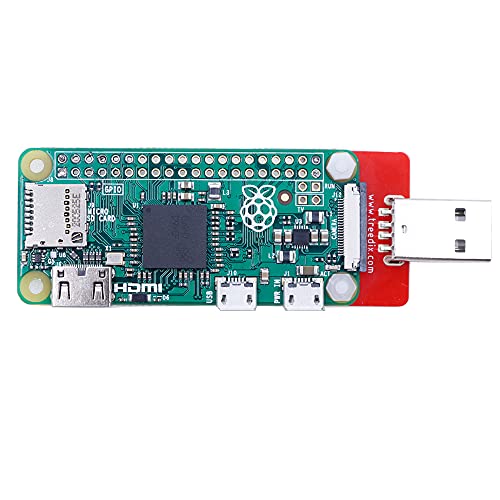 Treedix Compatible with Raspberry Pi Zero V1.3/Zero W/WH USB-Micro to USB-A Adapter Pi USB Adapter Plug into Computer USB Port Power Supply and USB OTG Available