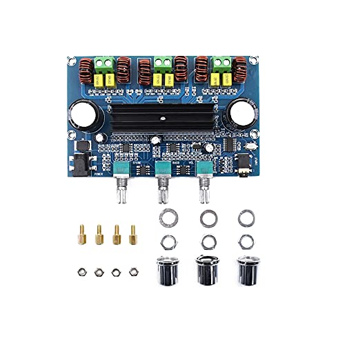 Treedix XH-A305 High-Power Digital Power Amplifier Board TPA3116D2 Digital Power Amplifier 2.1 Channel with AUX