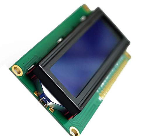 Treedix HD44780 1602 LCD Display Module DC 5V 16x2 Character LCD White on Blue Blacklight + IIC I2C Module Interface Adapter Compatible with Arduino Uno Raspberry pi