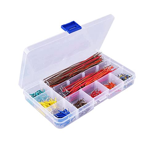 Treedix 840pcs Jumper Wire Kit 14 Lengths breadboard Jumper Wire Cable Kit for Breadboard Prototyping DIY