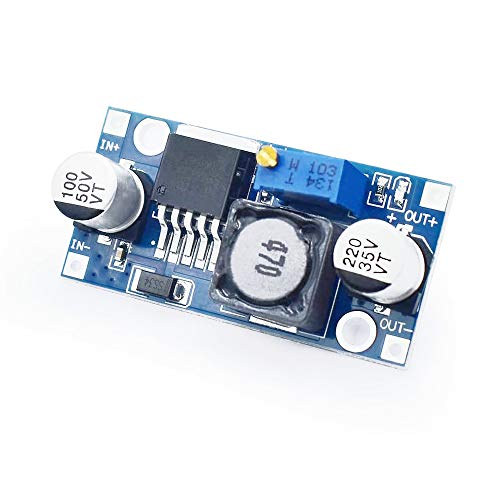 Treedix 6pcs LM2596 DC to DC 3A Buck Step-Down Power Module Supply High Efficiency Voltage Regulator Module
