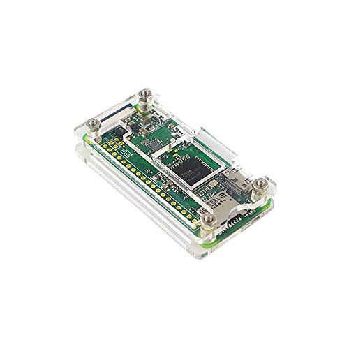 Treedix Case Kits Compatible with Raspberry Pi Zero W Zero WH Acrylic Shell can Install Heat Sink