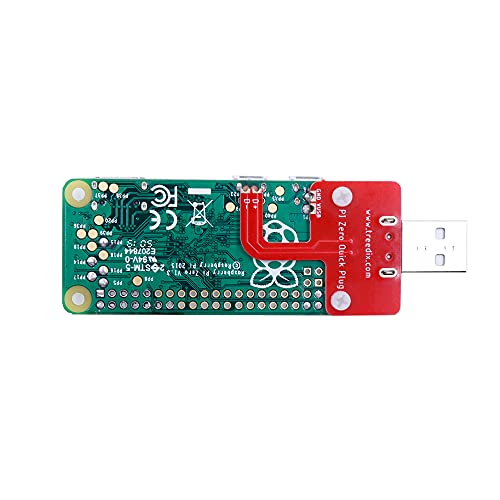 Treedix Compatible with Raspberry Pi Zero V1.3/Zero W/WH USB-Micro to USB-A Adapter Pi USB Adapter Plug into Computer USB Port Power Supply and USB OTG Available