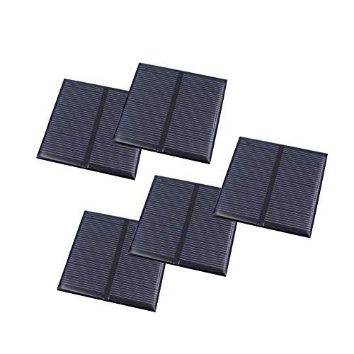 Treedix  Polysilicon Solar Panel Glue Solar Cell Battery Charger DIY Solar Product Mini Small Solar Panel Module Kit Polycrystalline Silicon