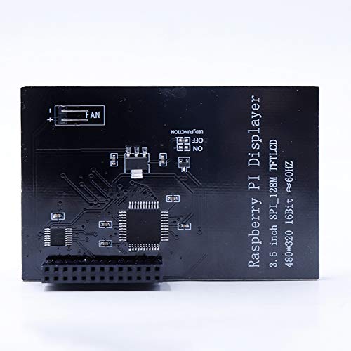 Treedix 3.5 inch TFT LCD Display SPI 128MHz 60Hz TFT Monitor 480 x 320 Color Touch Screen Module with Touch Pen Compatible with Raspberry Pi 4B/3B/3B+