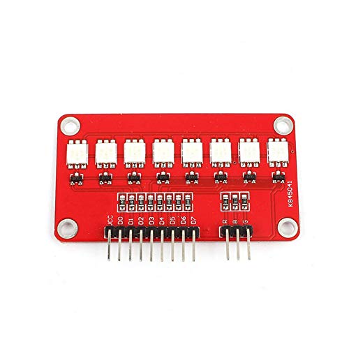Treedix 3pcs SMD 5050 RGB Full-Color LED Module Microcomputer Water Flowing Light Module Compatible with Arduino