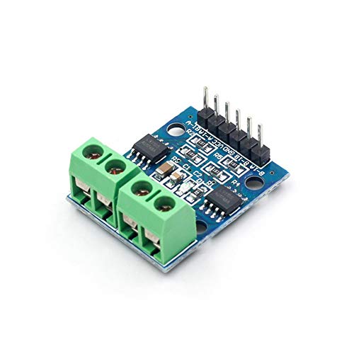 Treedix 6 pcs L9110S 2.5-12V DC Motor Stepper Motor Drive Board H-Bridge Motor Drive Compatible with Stepping Motor