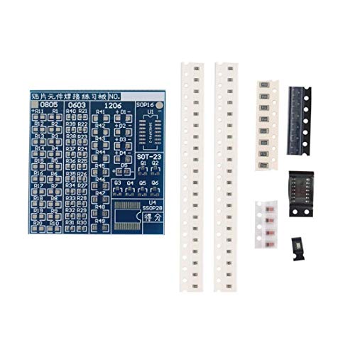 Treedix Blue Durable SMT Component Welding Practice PCB Board Soldering DIY Kits
