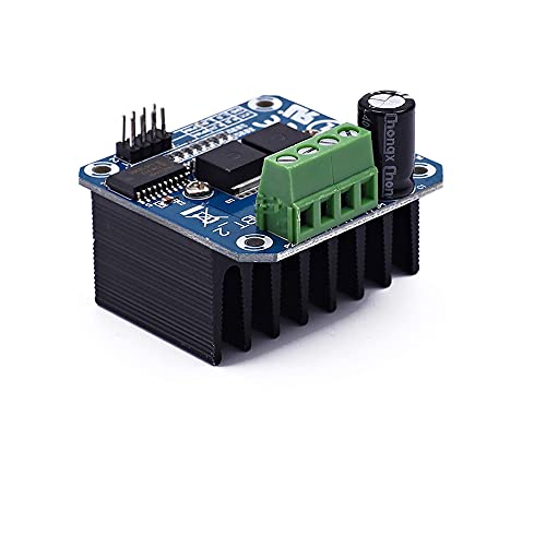Treedix 2PCS BTS7960 43A High Power Motor Driver Module/Smart Car Driver Module Compatible with Arduino Current Limit Semiconductor Refrigeration Drive