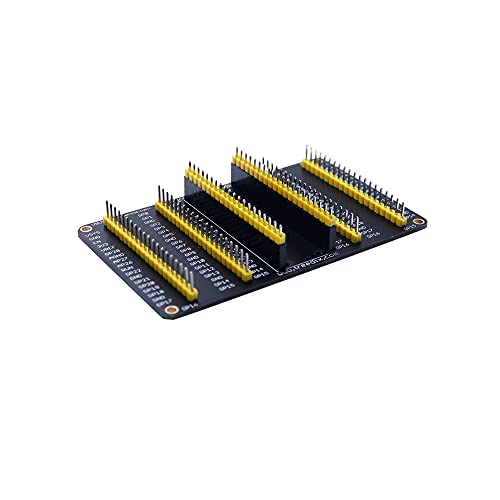 Treedix Compatible with Raspberry Pi Pico GPIO Expander External Expansion Board Two Sets of 2x20 Male Header for Connecting More Expansion Modules