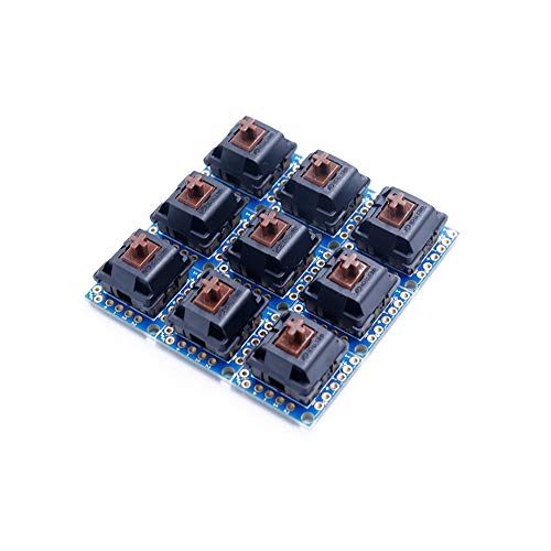 Treedix 9pcs Key Switch Breakout Prototype PCB Board Compatible with Cherry MX