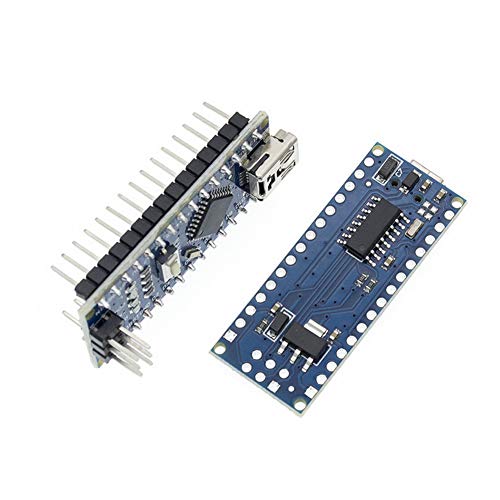 Treedix 2pcs ATmega328P Micro Controller Module Board Compatible with Arduino Mini Nano Board V3.0 Peojects