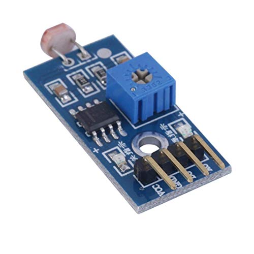 Treedix 10pcs LM393 Photosensitive Resistance Light Sensor Relay Module Compatible with Arduino