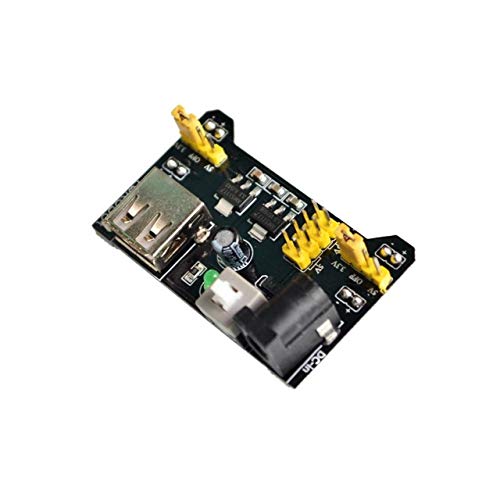 Treedix Starter Kit Including 3.3/5V Power Supply Module, Jumper Wires, MB-102 Breadboard, Precision Potentiometer,Resistor Compatible with Arduino, Raspberry Pi