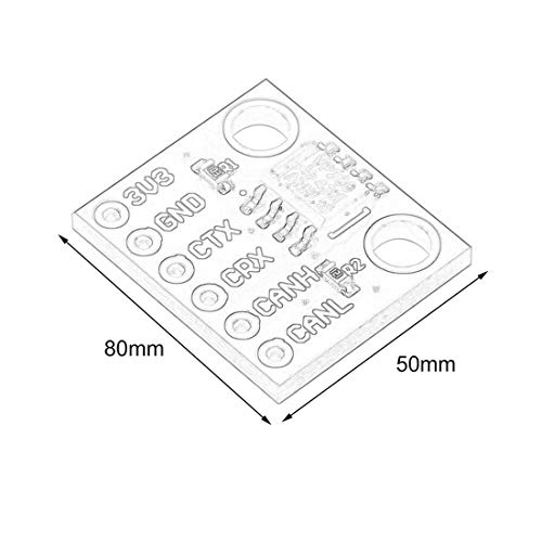 Treedix SN65HVD230 CAN Bus Transceiver Communication Module Compatible with Arduino