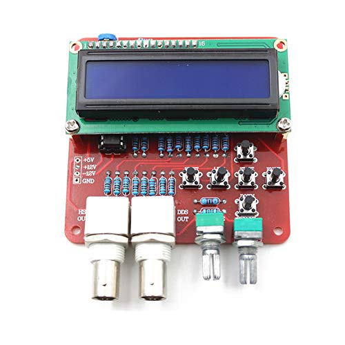 Treedix DDS Function Signal Generator Module DIY Kit DDS Signal Frequency 1~65535HZ Adjustable Frequency Step Value Pulse Sine Wave Triangle Wave