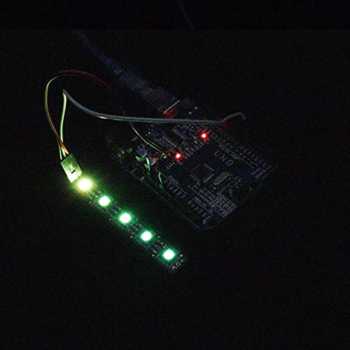 Treedix 48pcs RGB LED WS2812B 5050 Light Board Light Matrix Strip Driver Board Individually Addressable for Arduino and Raspberry Pi