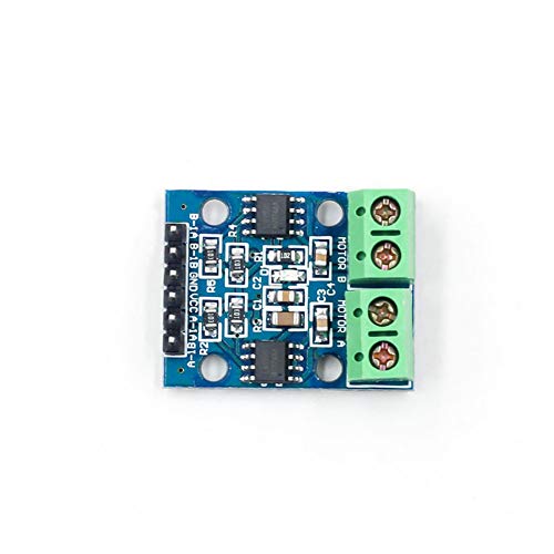 Treedix 6 pcs L9110S 2.5-12V DC Motor Stepper Motor Drive Board H-Bridge Motor Drive Compatible with Stepping Motor