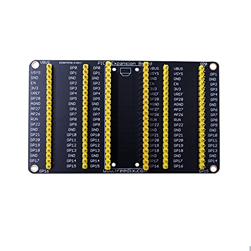 Treedix Raspberry Pi Pico GPIO エクスパンダー外部拡張ボードと互換性あり 2x20 オスヘッダー 2 セットで拡張モジュールをさらに接続可能