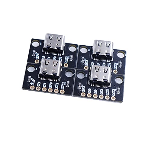 Treedix USB Type-C Type-A  Micro USB Mini USB Breakout Board Serial Basic Breakout Female Connector Type PCB Converter Board