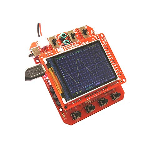 Treedix Mini DSO138 Digital Oscilloscope DIY kit Portable Electrician Education Competition Training Parts Electronic Learning Set