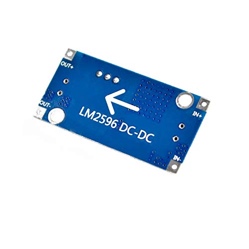 Treedix 6pcs LM2596 DC to DC 3A Buck Step-Down Power Module Supply High Efficiency Voltage Regulator Module