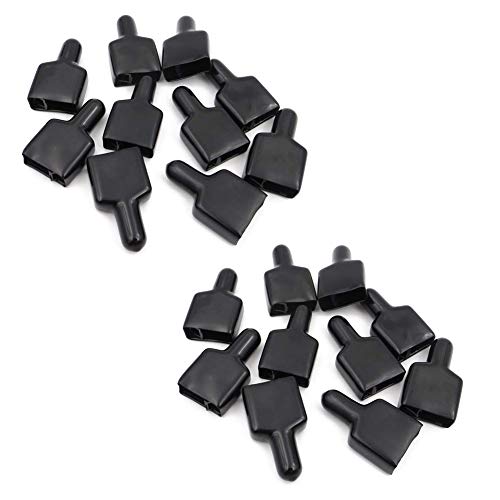 Treedix 20pcs Flame Retardant Cover Rubber Sleeve Compatible with Anderson Power Pole Connectors