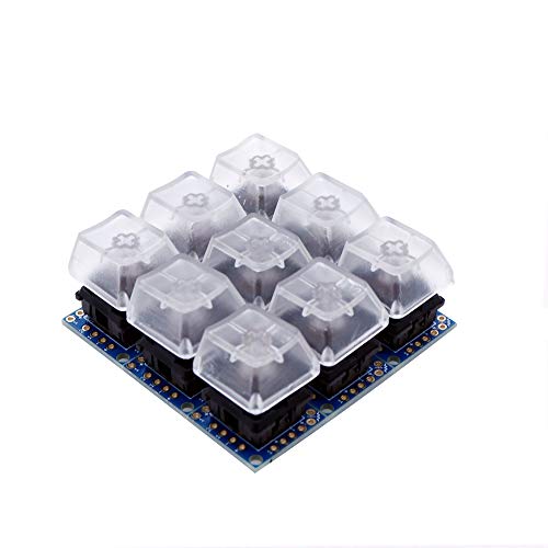Treedix 9pcs Key Switch Breakout Prototype PCB Board Compatible with Cherry MX
