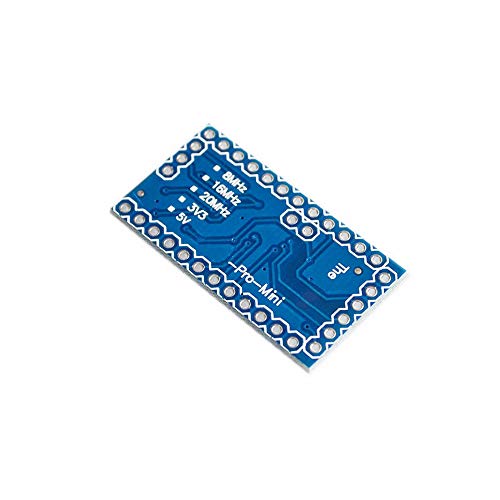 Treedix 2pcs PRO Mini Atmega328P-AU 5V/16MHz Development Board Montroller Bootloadered with Pin Headers Compatible with Arduino