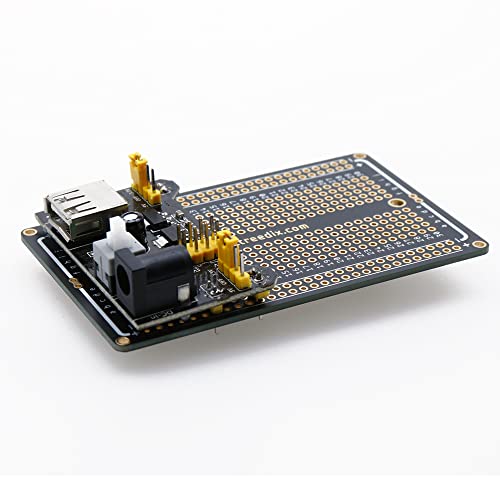 Solderless Breadboard, Arduino Compatible Shield