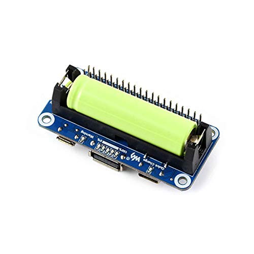 Treedix Lithium Battery Expansion Board 5V Mobile Power Module Compatible with Raspberry Pi 3B/3B+/4B/Zero W